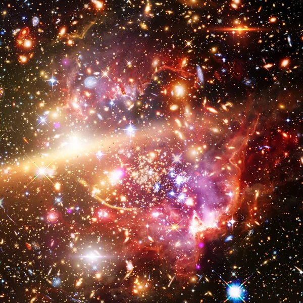 Galaxia. Los elementos de esta imagen proporcionados por la NASA . —  Fotos de Stock