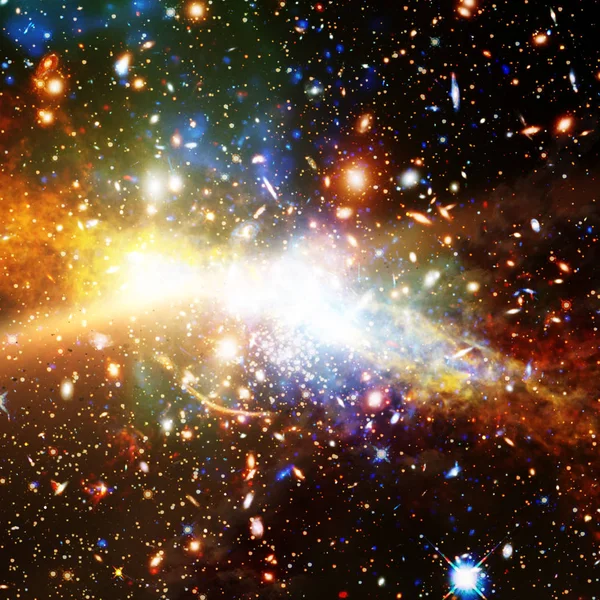 Galaxia. Los elementos de esta imagen proporcionados por la NASA . — Foto de Stock