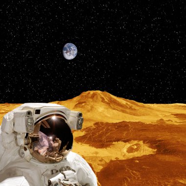Astronot. Dünya. Uzay görevi. Güneş dışı gezegen. Elementler