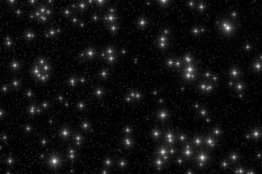 Galaksi ve yıldızlar. Nasa tarafından döşenmiş bu görüntünün unsurları.