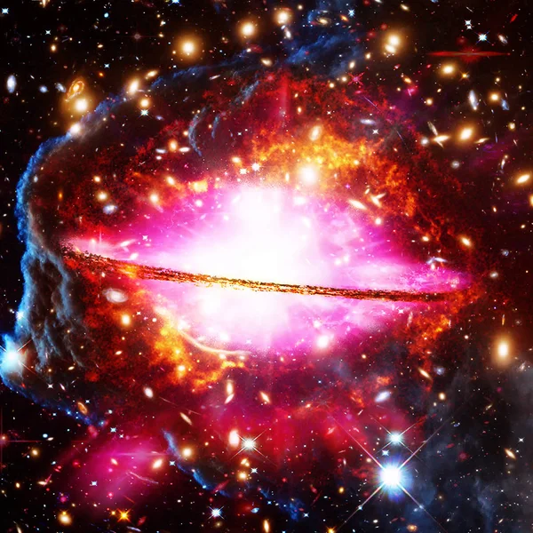 Melkwegstelsels. De elementen van deze afbeelding ingericht door NASA. — Stockfoto