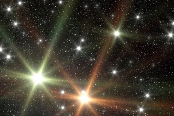 Stars in outer space. Abstract background of numerous stars. — Stock Photo, Image