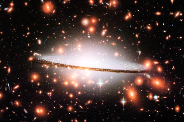 Espaço e galáxia. Os elementos desta imagem fornecidos pela NASA . — Fotografia de Stock