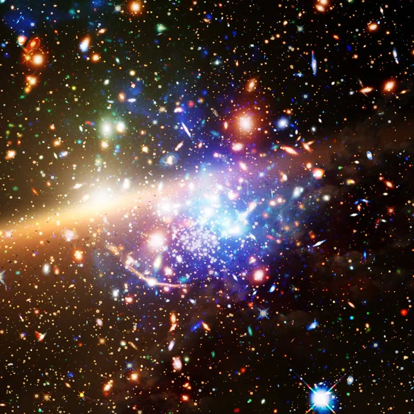 Galaxia. Los elementos de esta imagen proporcionados por la NASA . —  Fotos de Stock