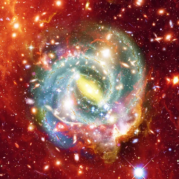 Raum und Galaxie. die elemente dieses bildes von nasa. — Stockfoto