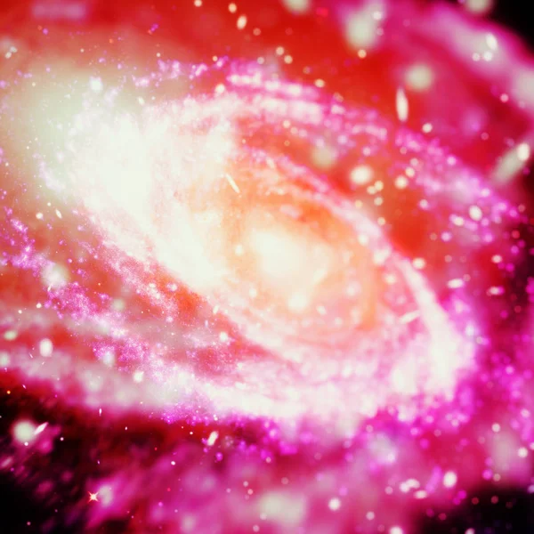 星雲と星を持つ空間の背景。このイマの要素 — ストック写真