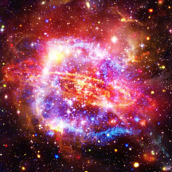 Galaxie et étoiles. Les éléments de cette image fournis par la NASA . — Photo
