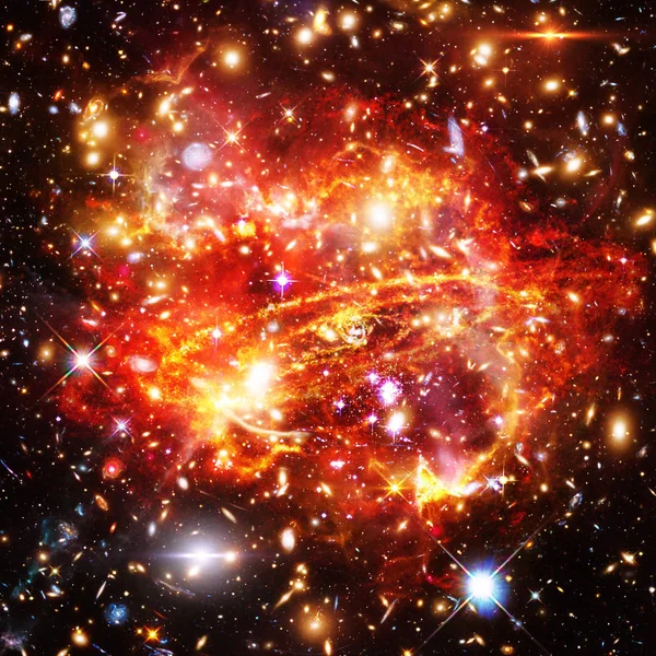 Gökada. Nasa tarafından döşenmiş bu görüntünün unsurları.