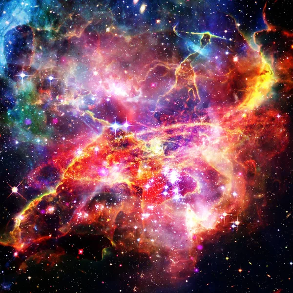 Csodálatos galaxis-nézet és a csillagok. Az elemek e kép kénylemes — Stock Fotó