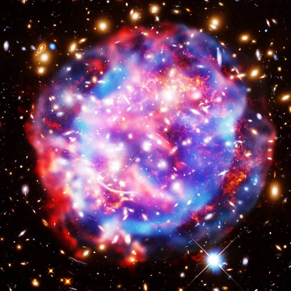Galaxii. Elementele acestei imagini furnizate de NASA . — Fotografie, imagine de stoc