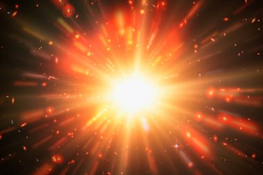 Yıldız sıçraması. Nasa tarafından döşenmiş bu görüntünün unsurları.