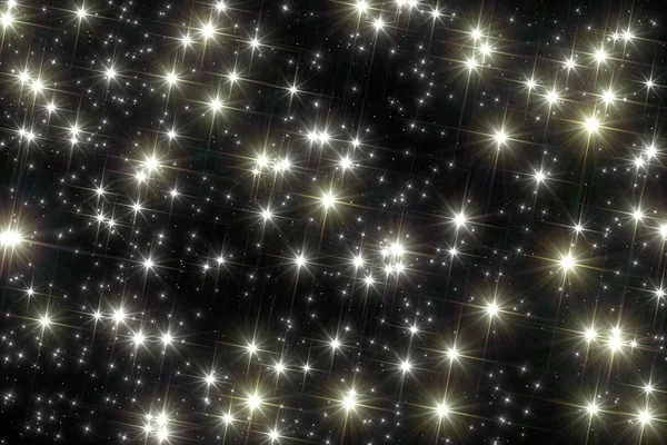 Lindas estrelas no fundo do céu — Fotografia de Stock
