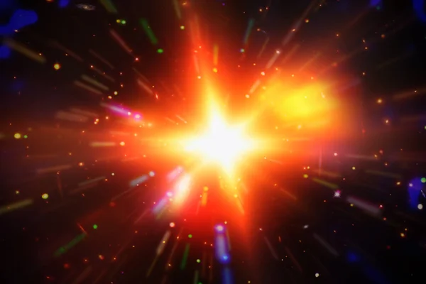 Αφηρημένο φόντο της έκρηξης του φωτός. Starburst. Ηλιαχτίδες. Teh — Φωτογραφία Αρχείου