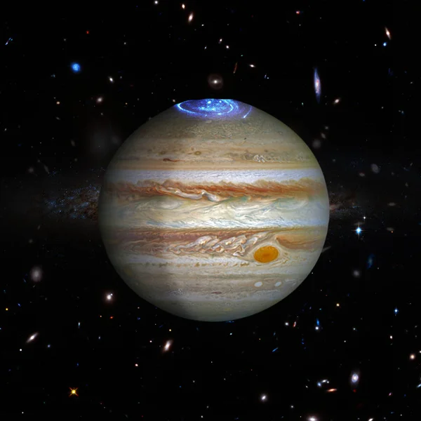 Júpiter. Os elementos desta imagem fornecidos pela NASA . — Fotografia de Stock