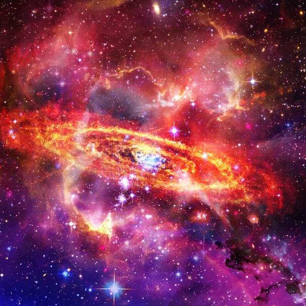 銀河と星この画像の要素は、NASAによって提供されました. — ストック写真