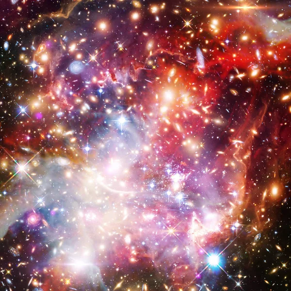 Galaxy, köd és a gáz. Elemeit a kép által szolgáltatott — Stock Fotó