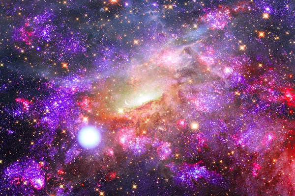 Incroyable galaxie. Étoiles, nébuleuse et gaz. Les éléments de cet imag — Photo