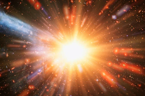 Una spruzzata di stella. Gli elementi di questa immagine forniti dalla NASA . — Foto Stock