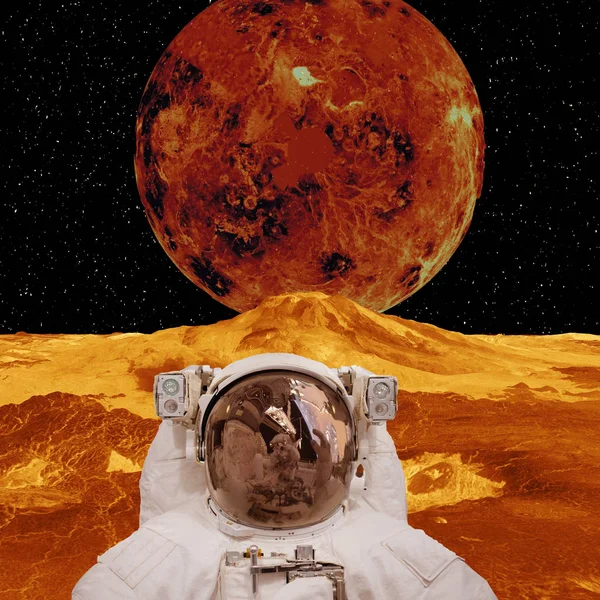 Venüs - Maat Mons 3-D Perspektif Görünümü