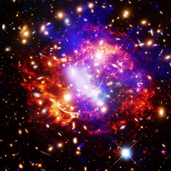 Galáxias. Os elementos desta imagem fornecidos pela NASA . — Fotografia de Stock