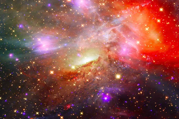 Belle galaxie. Nébuleuses et étoiles. Les éléments de cette image — Photo