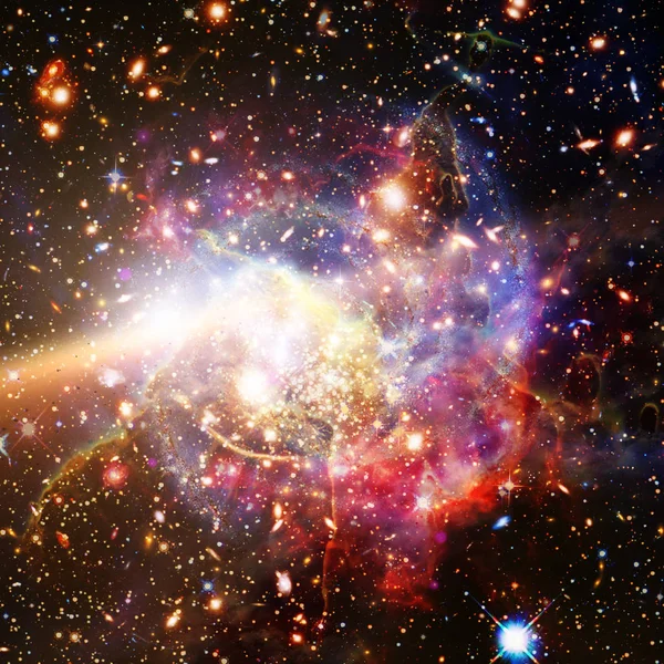 Galaxy. Elementy tego obrazu dostarczone przez NASA. — Zdjęcie stockowe