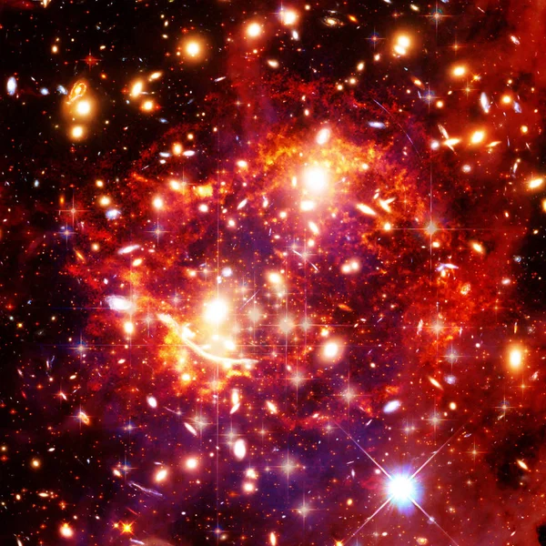 Galaxias. Los elementos de esta imagen proporcionados por la NASA . — Foto de Stock