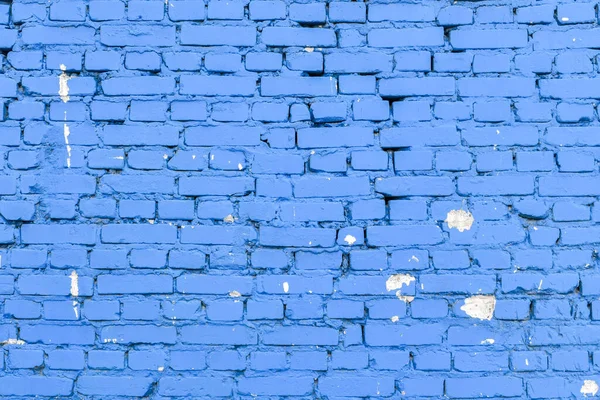 Texture Muro Mattoni Blu Irregolare Texture Vecchio Sfondo Mattone Blu — Foto Stock