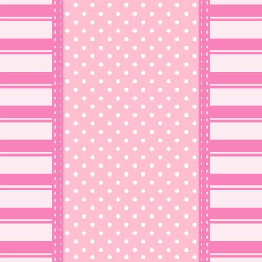Pembe pastel renkte hassas gölgeler. Açık pembe arka planda çizgiler ve daireler. Çocuk tasarımı için arka plan, kumaş deseni, duvar kağıdı. Bebek doğum günü kartı. Metin için yer