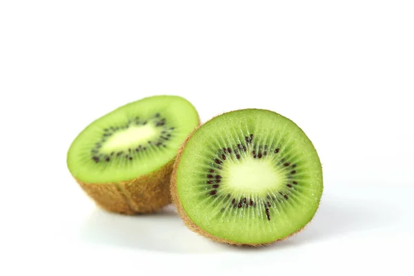 Gesneden Kiwi Kiwi Gezond Eten Tropisch Fruit Stilleven Sappige Kiwi — Stockfoto