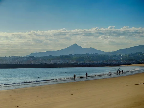 Hondarribia köyü Bask Ülkesi İspanya Beach