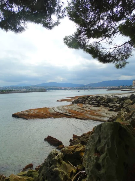 Hondarribia Txingudi Körfezi Bask Ülkesi — Stok fotoğraf