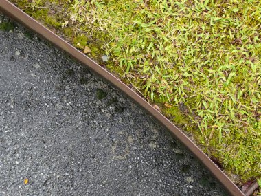 Doğal ve yol kontrast arka plan 