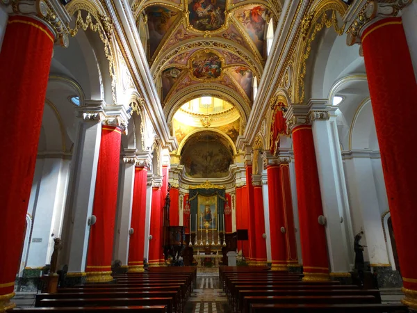 Kościół Parafialny Sacro Cuor Sliema Valletta Malta — Zdjęcie stockowe