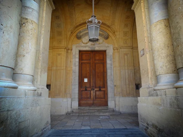 Detalhe Arquitetura Valletta Malta — Fotografia de Stock