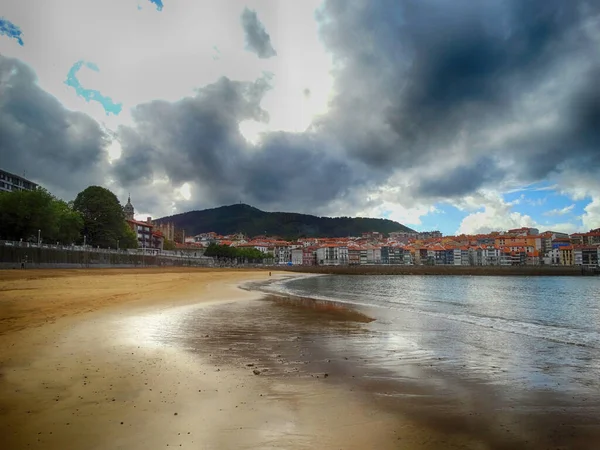 Lekeitio Basque Fisehrman Village Beach — Stock fotografie