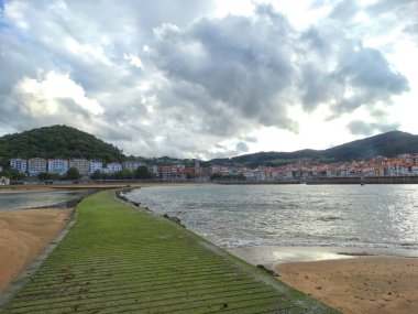 Lekeitio Plajı, Bizkaia, İspanya