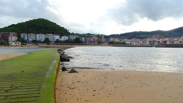 Strand Von Lekeitio Bizkaia Spanien — Stockfoto