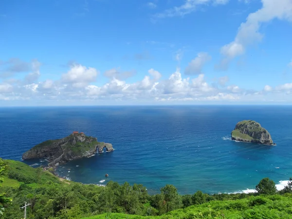 Hermita Gaztelugatxe País Vasco España —  Fotos de Stock