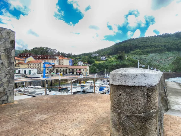 Деревня Арминца Небольшой Баскский Порт Севере Испании — стоковое фото