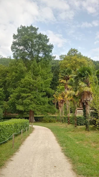 Paisaje Del Parque Nacional Bertiz Navarra España —  Fotos de Stock