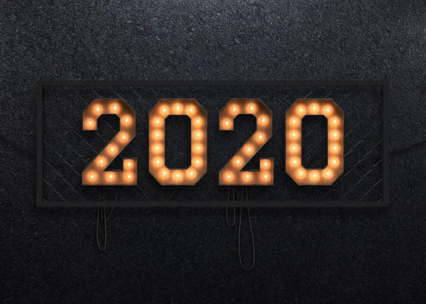 Marquee light 2020 background