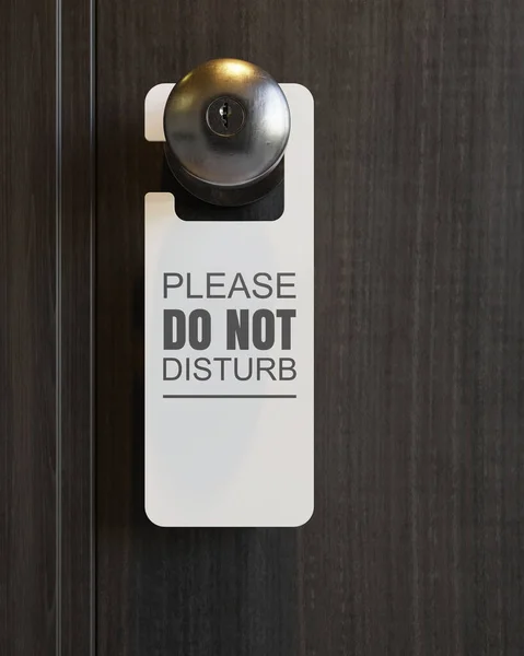 Disturb Sign Illustration — Stock Photo, Image