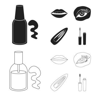 Dağcı fethedilen top, ip, bıçak, çekiç bobin. Dağcılık toplama simgeler siyah, anahat stili vektör simge stok çizim web içinde ayarla..