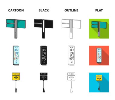 Standları ve işaret ve çizgi film, siyah, anahat, diğer web simge stil düz. Sınırlayıcı kümesi koleksiyonundaki Rating simgelerin.