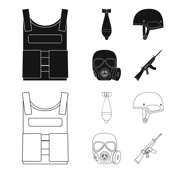 Ölraffinerie, Tank, Tanker, Turm. Öl Set Sammlung Symbole in schwarz, Umriss Stil Vektor Symbol Stock Illustration Web. — Stockvektor