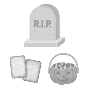 Siyah ve beyaz set koleksiyonu tasarım için sihirli tek renkli simgeler. Sembol stok web illüstrasyon vektör öznitelikleri ve büyücü aksesuarları.