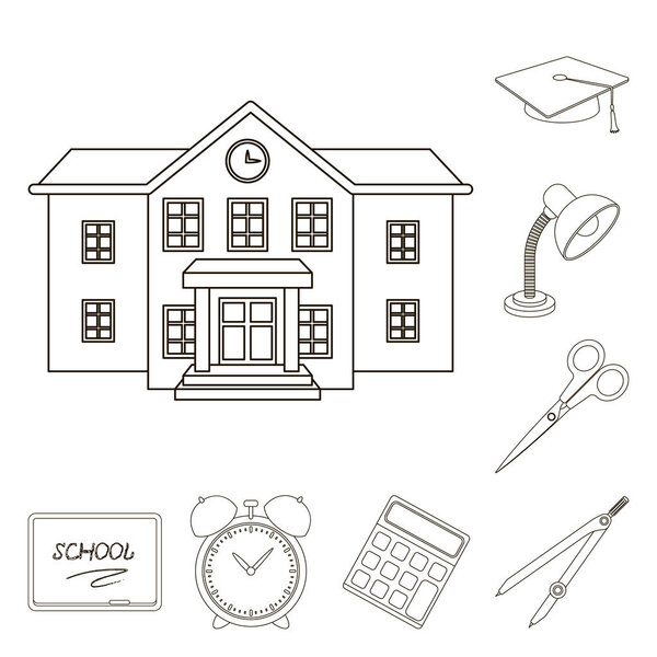 Школа и образование наброски иконки в коллекции наборов для design.College, оборудование и аксессуары векторные символы фондового веб-иллюстрации
.