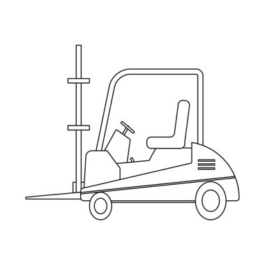 Yalıtılmış nesne mal ve kargo simgesi. Ürünler ve web için ambar hisse senedi simgesi.