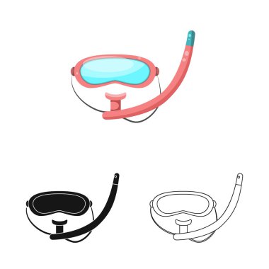 Havuzu ve yüzme logo vektör Illustration. Havuzu ve etkinlik hisse senedi simgesi için web topluluğu.